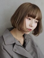 アンドエガオ いわき(&egao)&nbsp;autumn brown * bob