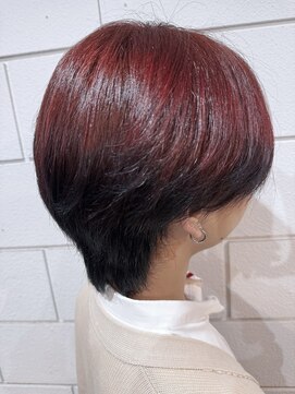 アルゴ 茅ヶ崎(ARUGO) 黒髪/フェザーパーマ/ルーツカラー