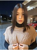 韓国レイヤー/レイヤーカット/ミディアムレイヤー