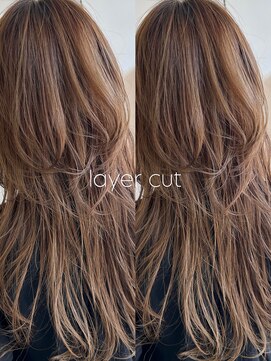 ジーナ 梅田(Zina) 顔まわり/くびれ/レイヤーカット/髪質改善/大阪/kyoka