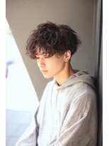 ロム 札幌大通(LOM)&nbsp;【札幌】メンズ波巻きシャドウパーマ