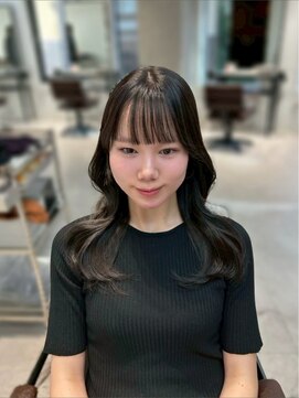 ザシェノンウメダ(THA CHAINON UMEDA) 心斎橋/着物ヘア/大人ガーリー/ダークアッシュ/似合わせカット