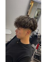 イーラ アメ村店(era)&nbsp;美しいシルエットメッシュバロックパーマ