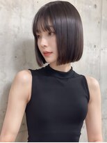 ラフラハ(LafuLaha)&nbsp;ダークトーンで大人ボブスタイル