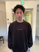 アンフェインド02(UNFEIGNED 02) MEN'S/スパイキーショート/ピンパーマ/名古屋伏見