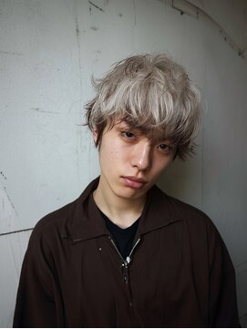 ネハス 栄(nehus.) 学割ブリーチハイライト髪質改善ダブルカラーレイヤーカット