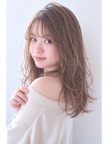 ウィーニード 栄(WENEED)&nbsp;韓国風レイヤーミディ×シアーベージュ
