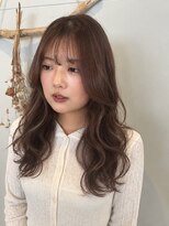 ニナル(Ninal)&nbsp;| ブラウンベージュ×波ウェーブレイヤー