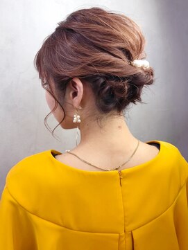 アルバム 渋谷パルコ(ALBUM) ボブフルアップアレンジ_ウォーターフォール毛先パーマ_ba263852