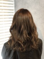 ヘアサロンM 新宿&nbsp;デザインカラー/厚めバング/ローライト/スリークボブ