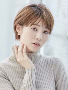 ミチオ ノザワ ヘアサロン ギンザ(Michio Nozawa HAIR SALON Ginza) 耳掛けで抜け感☆ナチュラルなマッシュショート