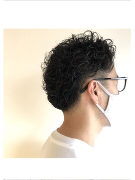 ヘアーサロン フーガ せんげん台店(HAIR SALON fuuga) 前下がりベース×スパイラルパーマ