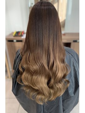 アッシュ 豊田店(Ash) グラデーション髪質改善カラー