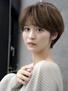 エインアンリー 表参道(AIN.ANLY.) 前髪あり耳掛けショートボブ20代30代40代【AIN.表参道】川原大地