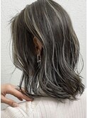 グレージュハイライト