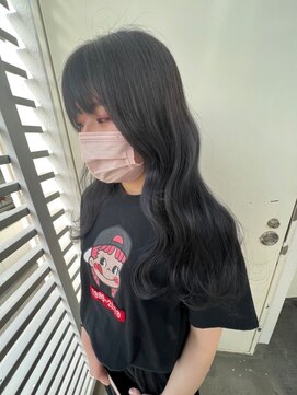 ジーナ 札幌(Zina) 髪質改善*シースルー前髪*くびれヘアロング【Zina 札幌】