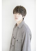 アッシュブラック/カルマパーマ［御茶ノ水/神保町］