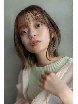 エースハバナ 渋谷(1 HAVANA) 小顔ヘア/インナーカラー/ヌーディーカラー/シースルーバング