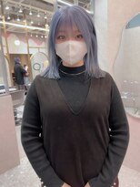 ロンド レア 天神大名店(Lond Le’a) ダブルカラー/インナーカラー/イヤリングカラー/前髪カット/大名