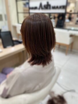 アッシュ 行徳店(Ash) 白髪ぼかしハイライト＆明るめカラー