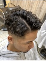 グルーマーズトウキョウ 渋谷店(GROOMER/S TOKYO)&nbsp;スペインカール　【ツイストスパイラル】メンズパーマ/バーバー