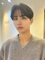 men's/メンズ/ダウンパーマ/黒染め/韓国/ブルーブラック/表参道