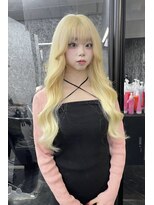 リアオオサカ テラス 梅田(Ria OSAKA terrace)&nbsp;ブロンドヘア　【韓国ヘア　梅田】