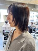 マッシュウルフレイヤーカット顔まわりレイヤー顔まわりカット
