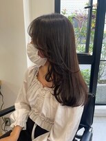 ガリカ 渋谷(Gallica)&nbsp;【mami】大人ゆるふわココアブラウン/韓国風顔まわりレイヤー