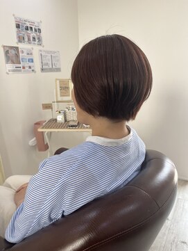 ラムーア(Rahm.) くびれショート×モーブカラー