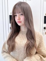 セイドット オモテサンドウ(Say. omotesando)&nbsp;say.原田美千留 ロングレイヤー 韓国風 グレージュ  ベージュ