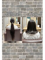 ビースリー ロア&nbsp;ヘアドネーションカット 2024.9.28