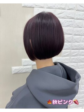 ミウミウヘア(miu miu hair) 秋ピンク☆