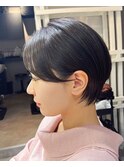 ネビージュ小顔ショートボブ　TOMOKI