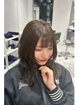 リアン バイ キートス(Lien by kiitos)&nbsp;ハッシュカット/レイヤーカット/グレージュ