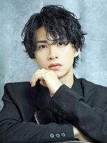 リップス 池袋(LIPPS)&nbsp;波巻き　ツイスパ　波巻きツイスパ　センターパート