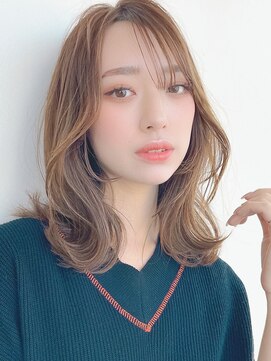 シェル 津山の手店(shel) 大人レイヤー ワンカール 艶髪 シースルーバング 20代30代40代