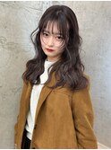 【momoa】ほんのりラベンダーブラウン