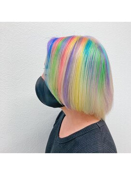 アルケム 学芸大学(AlChem) 【Hana指名】ランダムなカラーグラデーションのレインボー