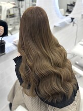 リヴ オオサカ(LIV OSAKA)&nbsp;＊【ブリーチなしWカラー】ヘーゼルベージュ＊