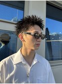 刈り上げスパイキーショート