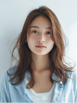 ニスル 上尾店(NISURU) 似合わせカット/大人ガーリー/ダークアッシュ/着物/上尾/上尾駅