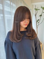 ノーヴァン デフォーム(NOVAN DEFORM) オリーブベージュ/レイヤーカット