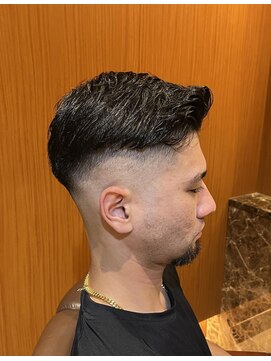 ヘアモード キクチ 銀座店 銀座　理容室　スキンフェード　barberstyle