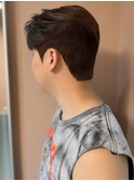 韓国マッシュ ダウンパーマ 曲がる縮毛矯正 ニュアンスパーマ