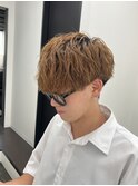 シャドウパーマ ツイストスパイラル 波巻き