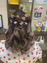 ヘアー トランス ワイズ(Hair trance Y's) ハーフアップ