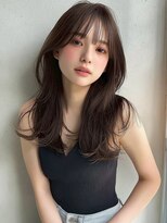 アイシーキョウト(I see kyoto)&nbsp;愛されロング/ロングレイヤー/前髪あり/胸上ロング