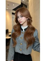 ザシェノンアオヤマ(THE CHAINON AOYAMA)&nbsp;layer cut × camel baige