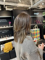 トニーアンドガイ 青山店(TONI & GUY) 【川原】白髪ぼかしデザインカラー【レイヤーカット】